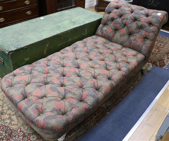 Victorian day bed W.190cm